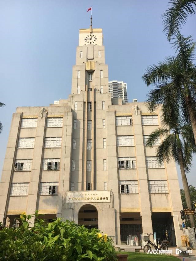 越秀区少年儿童图书馆。越秀区融媒体中心供图。